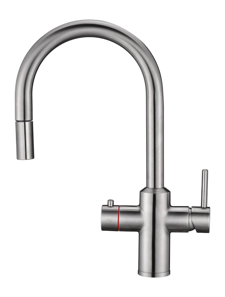 Instant hot water tap pullout
